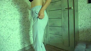 OMG Pissing Desperation Soaks My Sweatpants in Yoga Pants!
