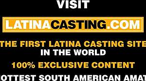 hung producer fucks real amateur colombian bikini model hard in casting interview after bikini tease
