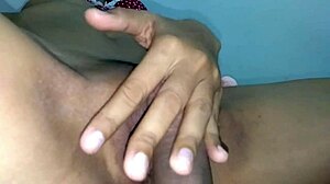 Jiggly college pawg's big tits bounce hard in amateur doggystyle creampie slam.