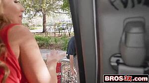 hey milf you prowling for cock on that reverse bangbus ride