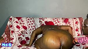 hey slut, this new amateur ebony star takes huge bbc like a pro