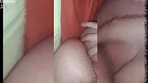 😩 me fingering my tight ass and pussy feels so damn good on video