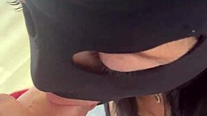 Neighbour helps out but ends up worshipping her huge curvy milf ass and pussy