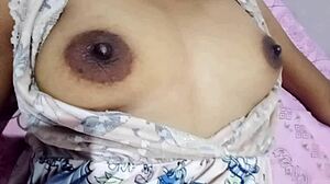wanna see my perfect body girlfriend's big natural tits during sex