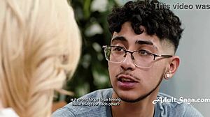 Blonde Stepmom Brittany Andrews Seduces Stepson Diego Perez Taboo