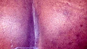 angry ebony wife films her husband's wide open asshole humiliation