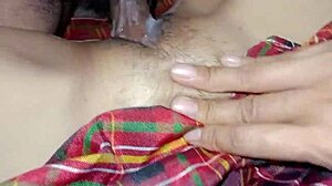 delivery driver fills my juicy pussy quick with cum inside and out