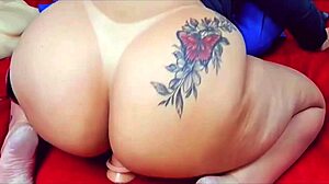 feel that brazilian bbw's huge wet tight pussy and narrow ass getting soca'd homemade by old cuckold