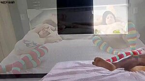 hey, i called two hot sluts eliane furacao and lorrany exotica for tv but surprised friend with dp anal