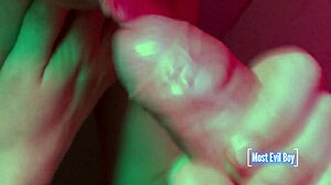 friend teases cock blowjob pissing shower cumshot mouthful tits dripping wet sucking action