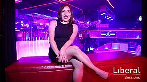 pornstar pounded hard right in swinger bar