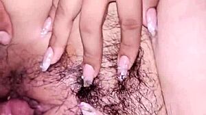 slutty friend clit rubbed then bareback pounded homemade