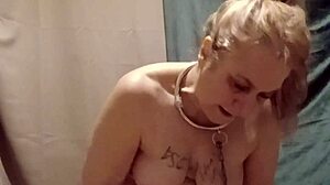 french housewife bound handcuffed bent over dildoed doggystyle humiliated flashed