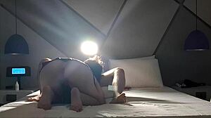 First time recording intriguing session with brunette torres unveiled
