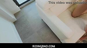 Young 18+ stepdaughter seduces stepdaddy with blowjob and fuck in pov fionna frost filthy rich