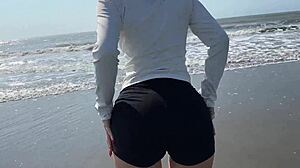 i fucked my hot stepsis after beach day with the house all to ourselves