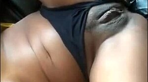 gorgeous ebony babe squirts fingering orgasm solo homemade tease for boyfriend.