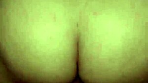 watch this bbw struggle then take thick cock deep in her hairy ass after years