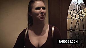 I love how my boss's husband pounds my busty ass as Lena Paul