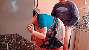 Caught Her Kitchen Fridge Fuck Surprise