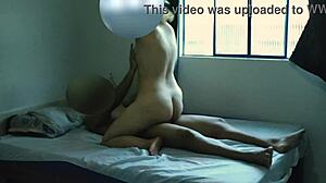 Bailey Quinn grinds her juicy big ass on my thick cock slowly
