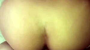 curvy latina roommate waits panty-less doggy for huge cock bro-in-law rub