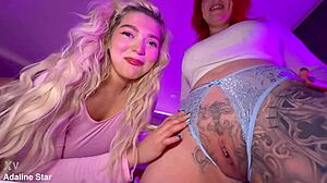 stepbro these new panties hug my ass tight with taylor nicole and adaline star