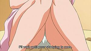 Busty schoolgirl tempts step brother with her huge tits in heated threesome