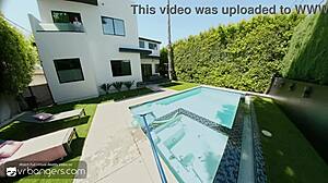 Vr bangers xxlayna marie bangs pool guy hard. Deepthroat cumshot punishes cheating ex hd