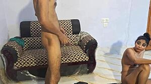 मैं ऑब्सेस्ड हूं हनीफ और एडोरी से, क्यूट गर्ल को उसके बॉयफ्रेंड से घर पर ड्रिल किया जा रहा है!