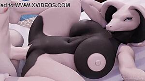 Compilação intensa de animações furry yiff por Dividebyzer0