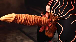 大奶荡妇在黑暗地牢和火辣人妖扶她猛烈肛交！