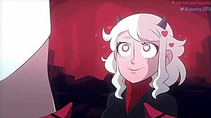 Hei, Haus Modeus Demon Nafsu dari Helltaker Ambil Kontol Monster?