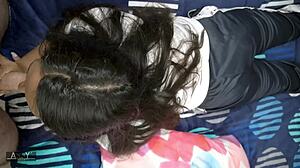 Estudiantes modernas ofrecen culos apretados por mejores notas en clase