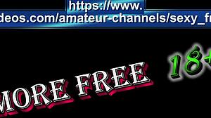 Sexy milf Frina svlékla mladého 18+ chlapa venku a přivedla ho k výstřiku zakázaným prstováním.