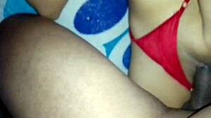 นักแสดงหญิงโคลอมเบียชื่อดังอเล็กเซียขอให้เสร็จข้างนอกเพราะสามีเธอจะรู้