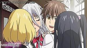 Stealing a moment to suck stepbrother’s huge cock in uncensored hentai