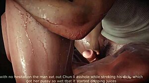 Чун-Ли школьница жестко трахается монстром в 3D аниме хентае