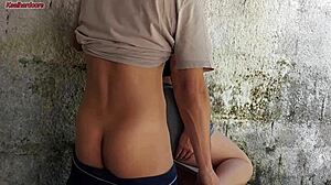 Karım gitti sıcak hizmetçi evde beni yakaladı