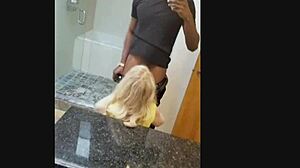 Stud BBC Hentam Surirumah Matang Nakal dengan Kuasa Mentah