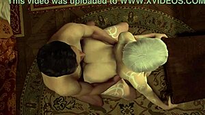 Не могу поверить, эта футанари эльфийка взяла анально на коленях здесь