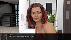 3D cartoon game mein intense erotic sex!