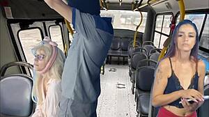 Ouvrier exhibe et frotte contre des femmes dans le bus public