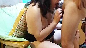 Profesor bawa aku balik untuk creampie berisiko