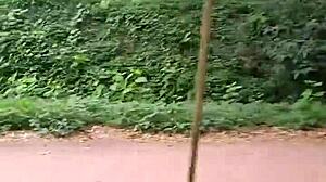 Ujet od tujcev v gozdu, trans fant barebacka vse! 🌳