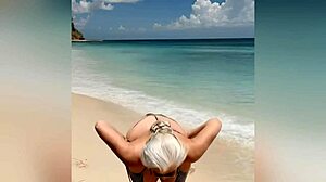 Mummo paljastaa seksikkään bikininsä likaisella puheella alasti-finaalissa