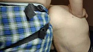 BBW tager stor falsk pik