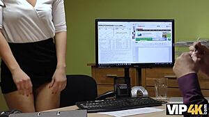 nathaly teges, flirtujúca česká koketa, sa rozdivočí v parnej castingovej rozprave