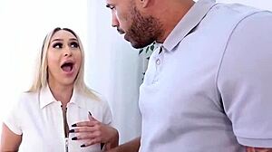 Η Latina αφεντικίνα Kayy γίνεται σκληρά από μεγάλη πούτσα υπαλλήλου