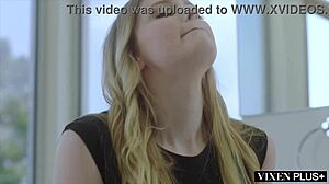 Ωχ, το πρώτο τριάδα της bunny του vixenplus με την escort Autumn Falls είναι καυτό!